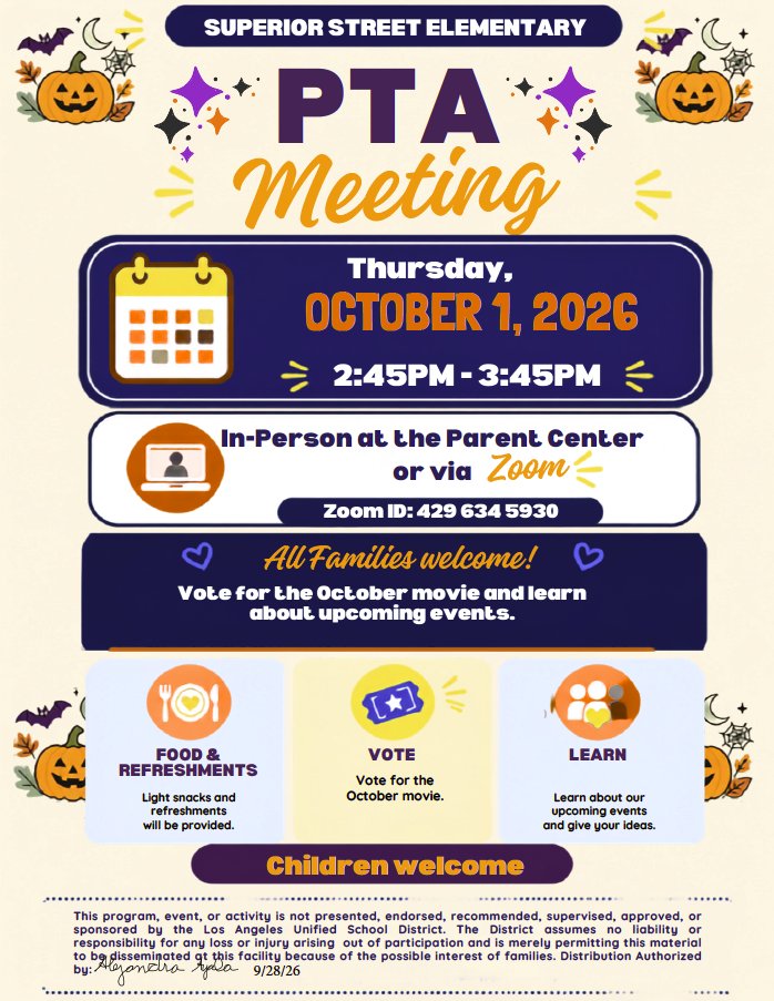 PTA Meeting